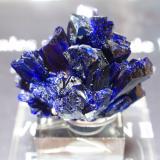 Azurita<br />Kerrouchen, Provincia Khénifra, Región Beni Mellal-Khenifra, Marruecos<br />30x30 mm<br /> (Autor: Ignacio)