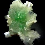 Fluorapofilita-(K) y Estilbita-Ca<br />Rahuri, Distrito Ahmadnagar, Maharashtra, India<br />85x60 mm.<br /> (Autor: Jesus Franquesa Baucells)