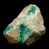 Beryl (variety emerald), Calcite<br />Chivor mining district, Municipio Chivor, Eastern Emerald Belt, Boyacá Department, Colombia<br />70x45x60mm<br /> (Author: Fiebre Verde)