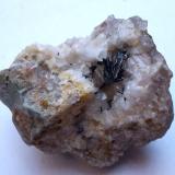 Goethita<br />Yacimiento de Goethitas, Tordelrábano, Comarca Sierra Norte de Guadalajara, Guadalajara, Castilla-La Mancha, España<br />2,5 x 2 cm<br /> (Autor: Cristalino)