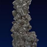 Calcite, Pyrite, Marcasite<br />Conco Mine, North Aurora, Kane County, Illinois, USA<br />13.0 x 6.0 cm<br /> (Author: am mizunaka)