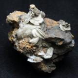 Baritina<br />Mines Can Palomeres, Malgrat de Mar, Comarca Maresme, Barcelona, Cataluña / Catalunya, España<br />5 x 4 x 3 cm<br /> (Autor: karbu8)