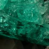 Beryl (variety emerald), Calcite, Fluorite<br />La Pita mining district, Municipio Maripí, Western Emerald Belt, Boyacá Department, Colombia<br />xl=15mm<br /> (Author: Fiebre Verde)