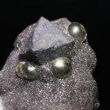 Galena, Marcasita, Esfalerita (variedad schalenblenda)Mina Olkusz, Olkusz, Distrito Olkusz, Ma&#322;opolskie, Polonia6 x 4 cm aprox. (Autor: Iván Blanco (PDM))