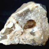 Smoky quartz<br />Mettmann, Düsseldorf, North Rhine-Westphalia/Nordrhein-Westfalen, Germany<br />Specimen size 12 cm, crystal size 2,5 cm<br /> (Author: Tobi)
