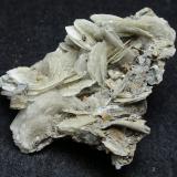 Baritina<br />Mines Can Palomeres, Malgrat de Mar, Comarca Maresme, Barcelona, Cataluña / Catalunya, España<br />5 x 3 x 1 cm<br /> (Autor: karbu8)