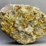 ClinoptilolitaCaldera de Majada Redonda, Cabo de Gata, Níjar, Comarca Metropolitana de Almería, Almería, Andalucía, España78x58 mm (Autor: Juan Espino)