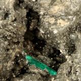 Beryl (variety emerald), Calcite, Pyrite<br />Chivor mining district, Municipio Chivor, Eastern Emerald Belt, Boyacá Department, Colombia<br />172x100x100mm, xl=18mm<br /> (Author: Fiebre Verde)