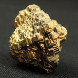 Pyrite<br />Piedra Parada (Las Vigas), Municipio Tatatila, Veracruz (Veracruz de Ignacio de la Llave), Mexico<br />5 x 4 x 4 cm<br /> (Author: Ricardo Melendez)