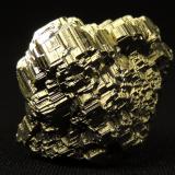 Pyrite<br />Piedra Parada (Las Vigas), Municipio Tatatila, Veracruz (Veracruz de Ignacio de la Llave), Mexico<br />5 x 4 x 4 cm<br /> (Author: Ricardo Melendez)