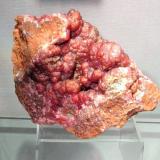 Rhodochrosite<br />Rothenberg Mine, Oberneisen, Niederneisen, Rhineland-Palatinate/Rheinland-Pfalz, Germany<br />Approx. 12 cm<br /> (Author: Tobi)