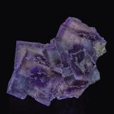 Fluorite<br />La Cabaña, Valdelmar, Berbes mining area, Berbes, Ribadesella, Comarca Oriente, Principality of Asturias (Asturias), Spain<br />8.0 x 5.2 cm<br /> (Author: am mizunaka)