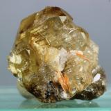 CerusitaMibladen (distrito minero Mibladen), Midelt, Provincia Midelt, Región Drâa-Tafilalet, Marruecos23x16 mm (Autor: Juan Espino)