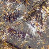 Neotocite<br />Poudrette Quarry, Mont Saint-Hilaire, La Vallée-du-Richelieu RCM, Montérégie, Québec, Canada<br />FOV = 4mm<br /> (Author: Doug)