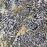 Dravite<br />Poudrette Quarry, Mont Saint-Hilaire, La Vallée-du-Richelieu RCM, Montérégie, Québec, Canada<br />FOV = 4mm<br /> (Author: Doug)