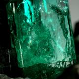 Beryl (variety emerald), Calcite<br />Coscuez mining district, Municipio San Pablo de Borbur, Western Emerald Belt, Boyacá Department, Colombia<br />68x62x40mm, xl=15mm<br /> (Author: Fiebre Verde)
