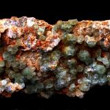 Fluorita<br />Afloramientos de Singuerlín, Puig Castellar (Serra de Marina), Singuerlín, Santa Coloma de Gramenet, Comarca Barcelonès, Barcelona, Cataluña / Catalunya, España<br />80 x 39 x 17 mm<br /> (Autor: José Luis Zamora)