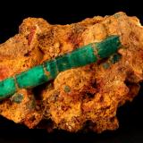 Beryl (variety emerald)<br />Chivor mining district, Buena Vista Mine, Municipio Ubalá, Eastern Emerald Belt, Cundinamarca Department, Colombia<br />67x42x90mm, xl=69mm<br /> (Author: Fiebre Verde)