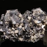 GalenaFletcher Mine, West Fork, Viburnum Trend District, Reynolds County, Missouri, USA4.2 x 6.3 cm (Author: crosstimber)