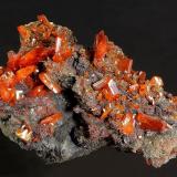 Wulfenite<br />Red Cloud Mine, Trigo Mountains, Silver District, La Paz County, Arizona, USA<br />108 x 70 x 57 mm<br /> (Author: GneissWare)