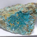 Crisocola<br />Mines de Can Montsant, Can Montsant (Massís del Montnegre), Hortsavinyà, Tordera, Comarca Maresme, Barcelona, Cataluña / Catalunya, España<br />3,5x3cm aprox.<br /> (Autor: heat00)