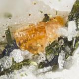 Kentbrooksite<br />Poudrette Quarry, Mont Saint-Hilaire, La Vallée-du-Richelieu RCM, Montérégie, Québec, Canada<br />FOV = 2mm<br /> (Author: Doug)