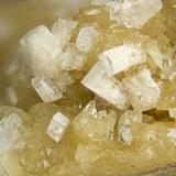 Horvathite-(Y)<br />Poudrette Quarry, Mont Saint-Hilaire, La Vallée-du-Richelieu RCM, Montérégie, Québec, Canada<br />FOV = 4mm<br /> (Author: Doug)