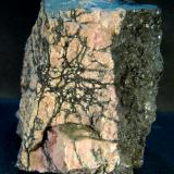 PiroxmangitaMina Serrana, El Molar, Comarca Priorat, Tarragona, Cataluña / Catalunya, España6 x 6 x 4 cm. (Autor: Felipe Abolafia)