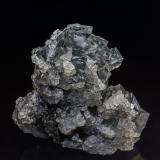 Fluorite, Calcite<br />Xianghuapu Mine, Xianghualing Sn-polymetallic ore field, Linwu, Chenzhou Prefecture, Hunan Province, China<br />11.0 x 11.0 x 4.5 cm<br /> (Author: am mizunaka)