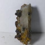 Barita y óxidos de manganeso<br />Mines Can Palomeres, Malgrat de Mar, Comarca Maresme, Barcelona, Cataluña / Catalunya, España<br />3cm aprox.<br /> (Autor: heat00)