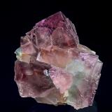 Fluorite<br />Berbes mining area, Berbes, Ribadesella, Comarca Oriente, Principality of Asturias (Asturias), Spain<br />7.2 x 7.8 cm<br /> (Author: am mizunaka)