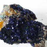 Azurita<br />Mina Linda Mariquita, El Molar, Comarca Priorat, Tarragona, Cataluña / Catalunya, España<br />2,5x2cm<br /> (Autor: heat00)