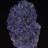 Fluorite<br />La Viesca Mine, La Collada mining area, Huergo, Siero, Comarca Oviedo, Principality of Asturias (Asturias), Spain<br />7.5 x 12.0 cm<br /> (Author: am mizunaka)
