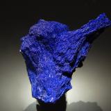 Azurite<br />Calumet and Arizona Mine, Calumet and Arizona group of claims, Bisbee, Warren District, Mule Mountains, Cochise County, Arizona, USA<br />2.7 x 3.0 cm<br /> (Author: crosstimber)