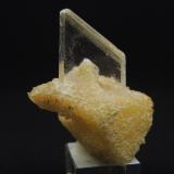 Gypsum<br />Naica Mine, Naica, Municipio Saucillo, Chihuahua, Mexico<br />3.4 x 3 x 3 centimeters<br /> (Author: Ricardo Melendez)