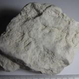 Diatomita o tierra de diatomeas
Cantabria, España
7&rsquo;5 x 6 cm.
Un sedimento silíceo claro formado por la acumulación de exoesqueletos (frústulas) de diatomeas (algas unicelulares). (Autor: prcantos)