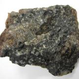 Gabronorita o norita<br />Cantera Gabbro, Valle Radau, Bad Harzburg, Distrito Goslar, Harz, Baja Sajonia/Niedersachsen, Alemania<br />5''5 x 5 cm.<br /> (Autor: prcantos)