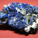 Azurite<br />Tsumeb Mine, Tsumeb, Otjikoto Region, Namibia<br />90x60mm<br /> (Author: Heimo Hellwig)