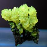 Autunite<br />Senhora da Assunção Mine, Aldeia Nova, Ferreira de Aves, Sátão, Viseu District, Portugal<br /><br /> (Author: Cesar M. Salvan)