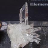 Cuarzo (variedad cristal de roca)<br />Brasil<br />170x30 mm<br /> (Autor: Ignacio)