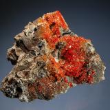 VanadiniteHamburg Mine, Silver District, Trigo Mountains, La Paz County, Arizona, USA4.5 x 5.5 cm (Author: crosstimber)