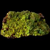 Autunite<br />Rockelmann Quarry, Schwarzenberg District, Erzgebirgskreis, Saxony/Sachsen, Germany<br />5,5 x 3 cm<br /> (Author: Andreas Gerstenberg)