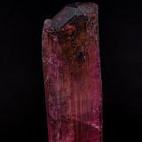 Elbaite<br />Himalaya Mine, Gem Hill, Mesa Grande District, San Diego County, California, USA<br />8.6 x 2.6 cm<br /> (Author: am mizunaka)
