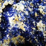 Azurite<br />Tsumeb Mine, Tsumeb, Otjikoto Region, Namibia<br />110x110mm<br /> (Author: Heimo Hellwig)