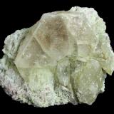 Beryl ( variety morganite ) with Elbaite on Albite (variety cleavelandite)<br />Cryo-Genie Mine, Warner Springs, Warner Springs District, San Diego County, California, USA<br />121 x 91 x 70 mm<br /> (Author: GneissWare)