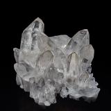 Quartz<br />Collier Creek Mine, Mount Ida, Montgomery County, Arkansas, USA<br />14.8 x 11.0 cm<br /> (Author: am mizunaka)