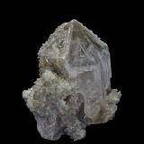 Quartz, Calcite, Danburite<br />Charcas, Municipio Charcas, San Luis Potosí, Mexico<br />7.0 x 5.0 cm<br /> (Author: am mizunaka)
