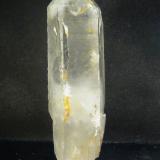 Cuarzo (variedad cristal de roca)<br />Concesión Minera Leymon, Villanueva de la Sierra, Pías, Comarca Sanabria, Zamora, Castilla y León, España<br />9 x 3 x 2,5 cm.<br /> (Autor: Felipe Abolafia)