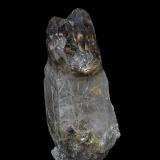 Quartz (var Smoky Quartz)<br />Little Cahuilla Mountain, Cahuilla, Cahuilla District, Riverside County, California, USA<br />7.6 x 3.2 cm<br /> (Author: am mizunaka)