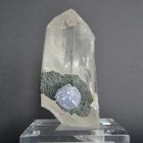 Cuarzo y Fluorita<br />Minas da Panasqueira, Aldeia de São Francisco de Assis, Covilhã, Castelo Branco, Cova da Beira, Centro, Portugal<br />11,5 x 5,8 x 5 cm<br /> (Autor: Raul S. Llorente)